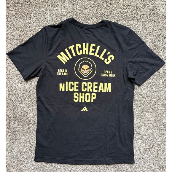 Adidas Donovan Mitchell Mitchells Ice Cream Playoff Exclusive Shirt Size Medium - Picture 1 of 7